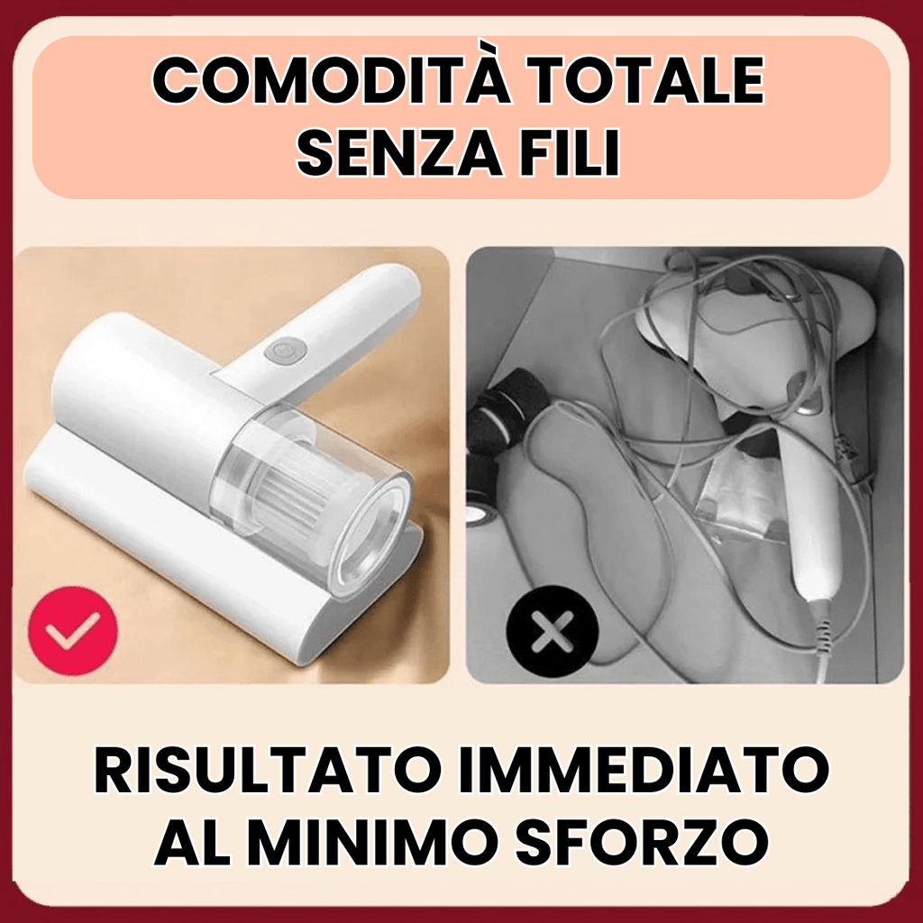 Aspiratore UV Antiacari