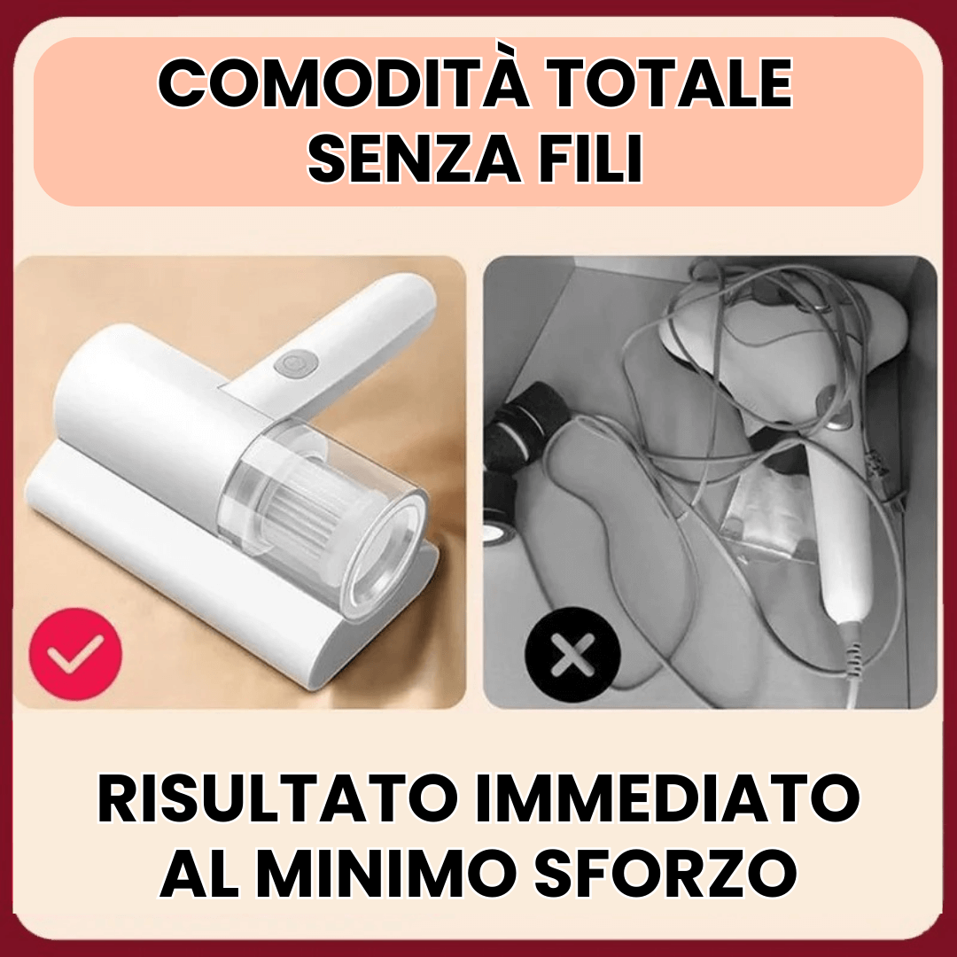 Aspiratore UV Antiacari